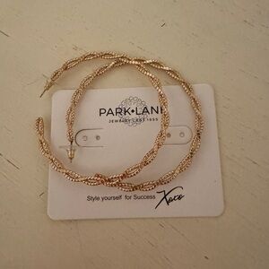 Park Lane Gold Hoop Earrings